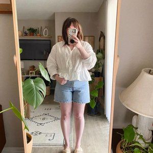 Vintage Edwardian Embroidered Blouse